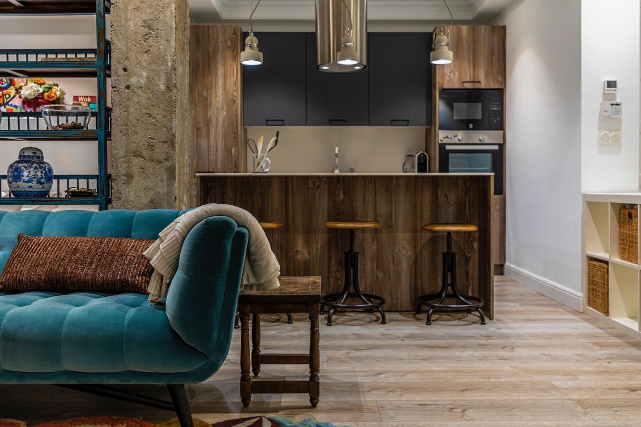 110 M2 Central Apartment In Abando Close To Guggenheim With Parking Bilbao Ngoại thất bức ảnh